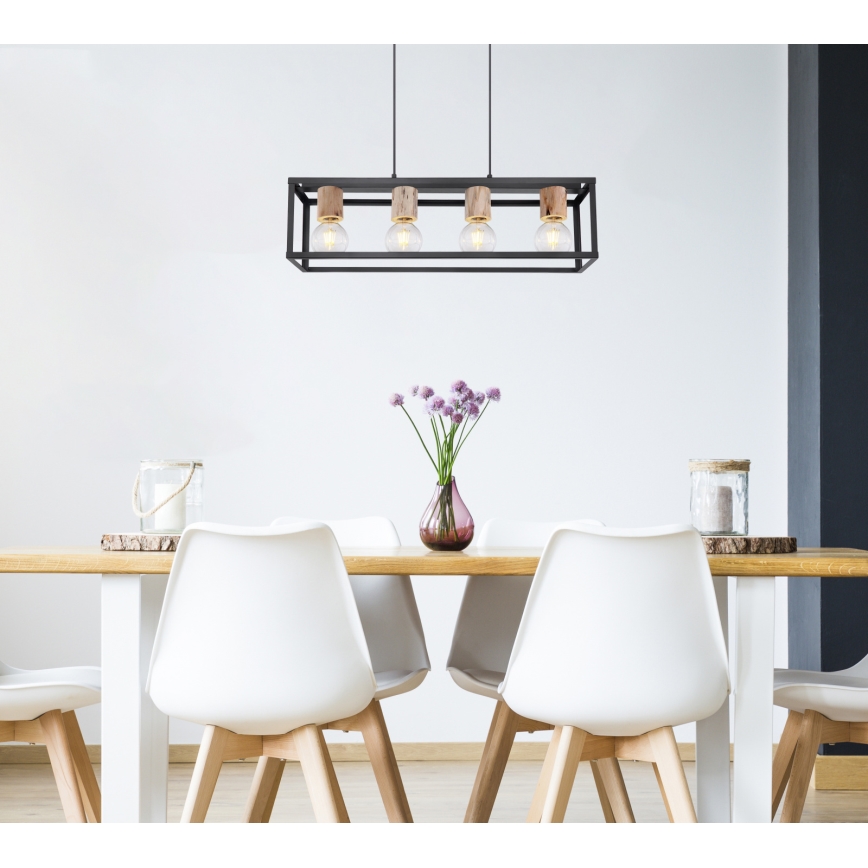 Globo - Csillár zsinóron 4xE27/60W/230V