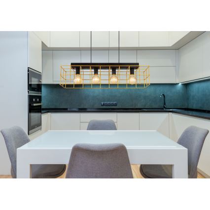 Globo - Csillár zsinóron 4xE27/60W/230V