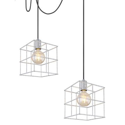 Globo 15530Z-3H1 - Csillár zsinóron MERRIL 3xE27/60W/230V