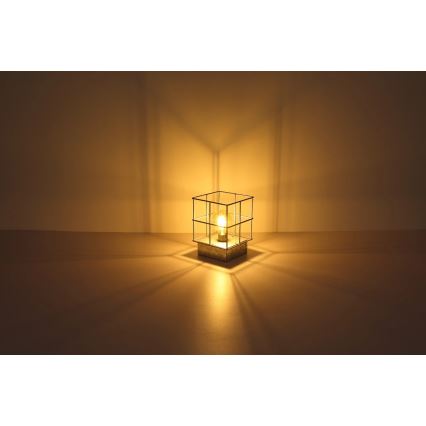 Globo 15530ZT - Asztali lámpa MERRIL 1xE27/60W/230V