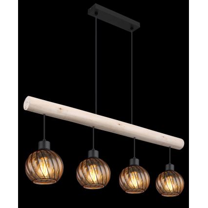 Globo - Csillár zsinóron 4xE27/15W/230V