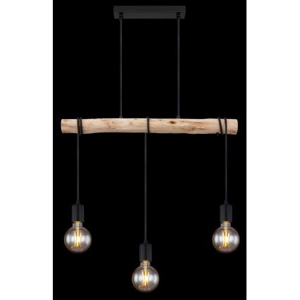 Globo - Csillár zsinóron 3xE27/60W/230V