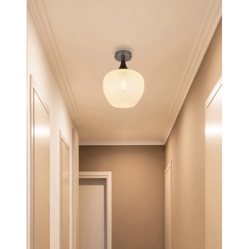 Globo - Mennyezeti lámpa 1xE27/40W/230V fehér/antracit