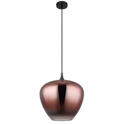 Globo - Csillár zsinóron 1xE27/60W/230V átm. 40 cm réz