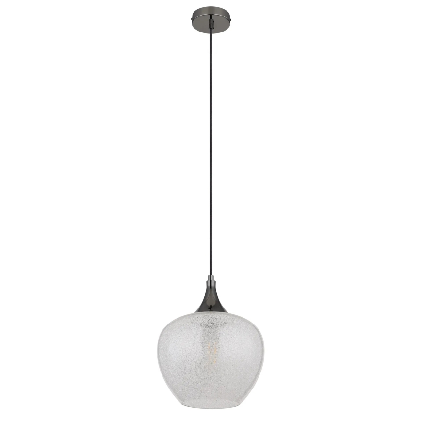 Globo - Csillár zsinóron 1xE27/40W/230V átm. 24 cm fehér/antracit