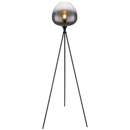 Globo - állólámpa 1xE27/60W/230V fekete