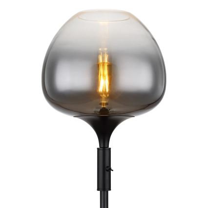 Globo - Állólámpa 1xE27/40W/230V fekete