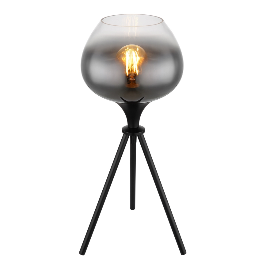 Globo - Asztali lámpa 1xE27/40W/230V fekete