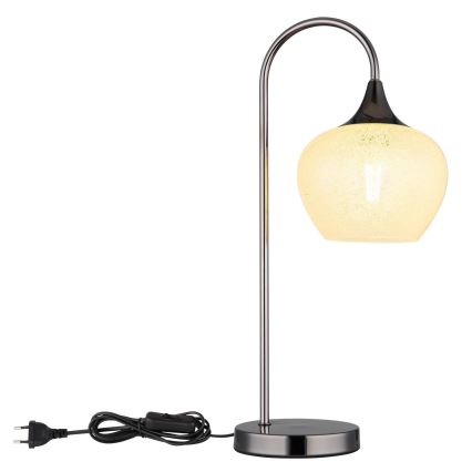 Globo - Asztali lámpa 1xE27/40W/230V fehér/antracit