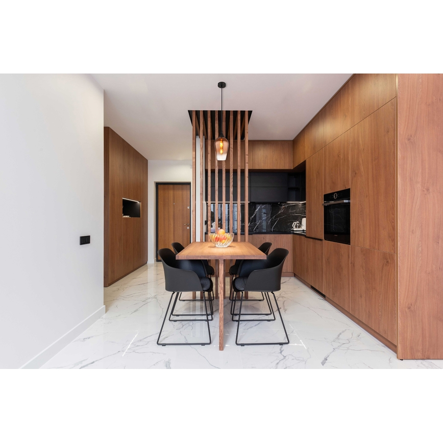 Globo - Csillár zsinóron 1xE27/60W/230V átm. 18 cm réz