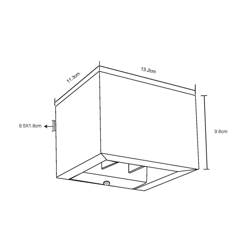 Globo - LED fali lámpa LED/8W/230V krémes