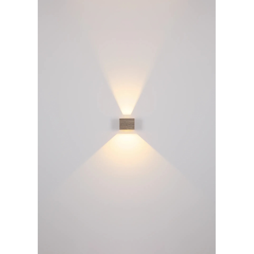 Globo - LED fali lámpa LED/8W/230V barna