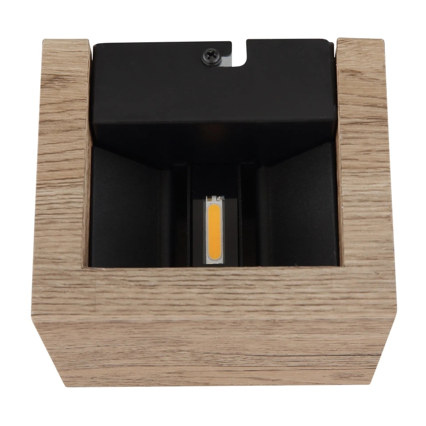 Globo - LED fali lámpa LED/8W/230V barna