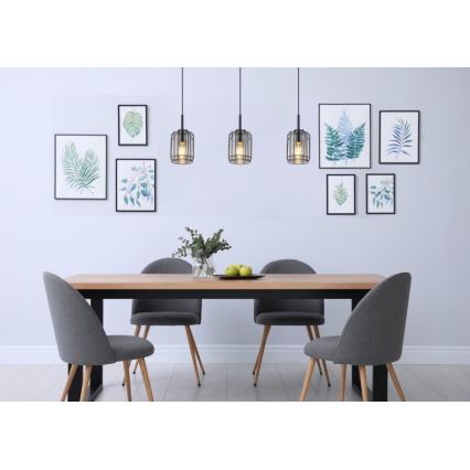 Globo - Csillár zsinóron 3xE27/60W/230V