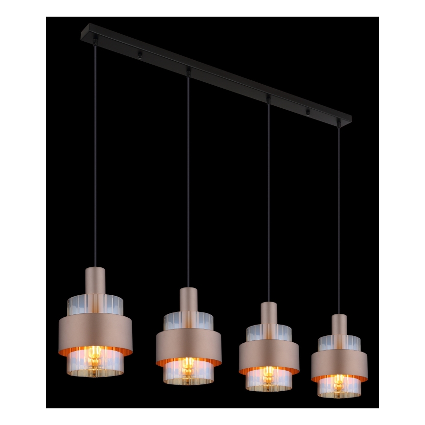 Globo - Csillár zsinóron 4xE27/60W/230V