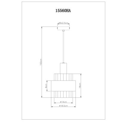 Globo - Zsinóros függőlámpa 1xE27/60W/230V