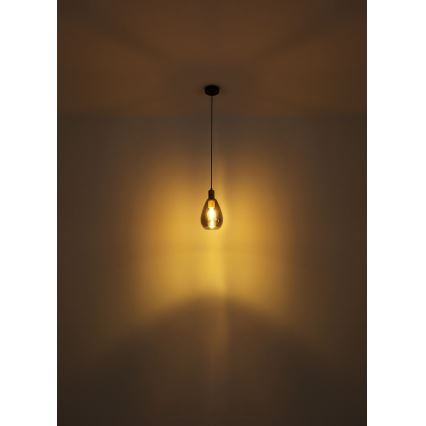 Globo - Csillár zsinóron 1xE27/40W/230V sárgaréz