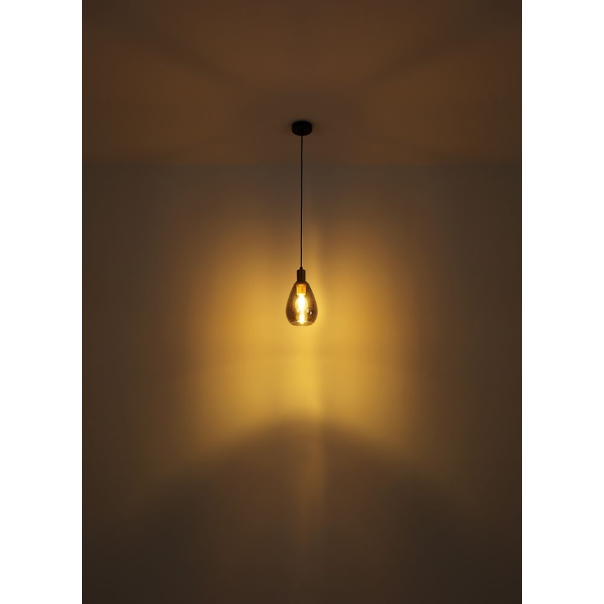 Globo - Csillár zsinóron 1xE27/40W/230V sárgaréz