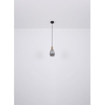 Globo - Csillár zsinóron 1xE27/40W/230V sárgaréz