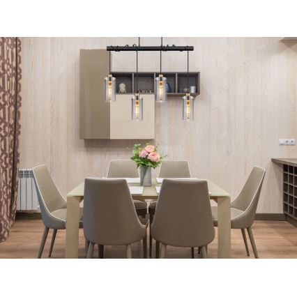 Globo - Csillár zsinóron 4xE27/40W/230V