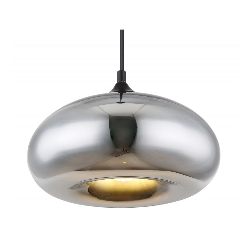 Globo - Csillár zsinóron 1xE27/60W/230V fényes króm