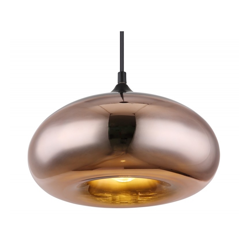 Globo - Csillár zsinóron 1xE27/60W/230V réz