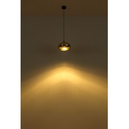 Globo - Csillár zsinóron 1xE27/60W/230V arany
