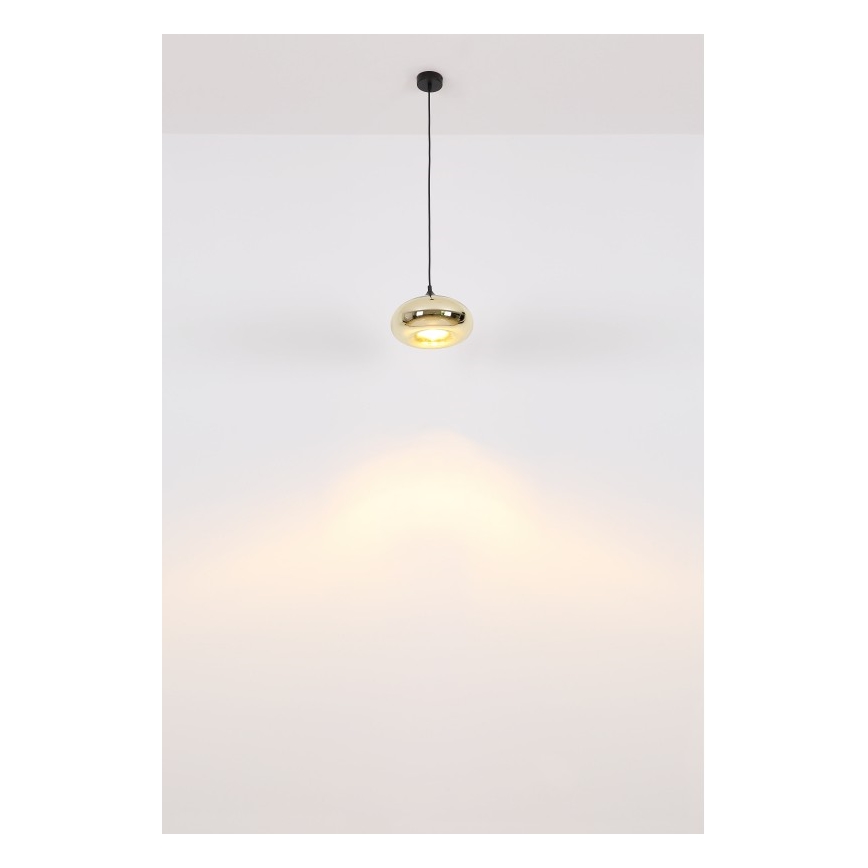 Globo - Csillár zsinóron 1xE27/60W/230V arany