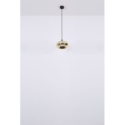 Globo - Csillár zsinóron 1xE27/60W/230V arany