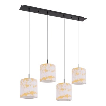 Globo 15580-4H - Csillár zsinóron ENGELBERT 4xE27/40W/230V