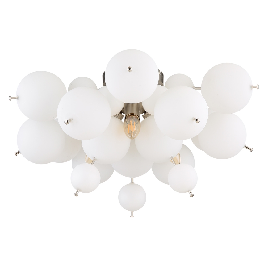 Globo - Felületre szerelhető csillár 3xE14/25W/230V átm. 55 cm fehér