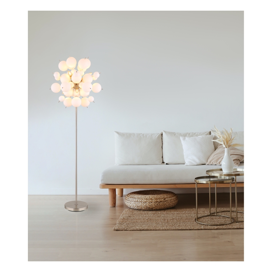 Globo - Állólámpa 6xE14/25W/230V fehér