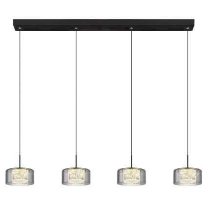 Globo - LED Csillár zsinóron 4xLED/8W/230V