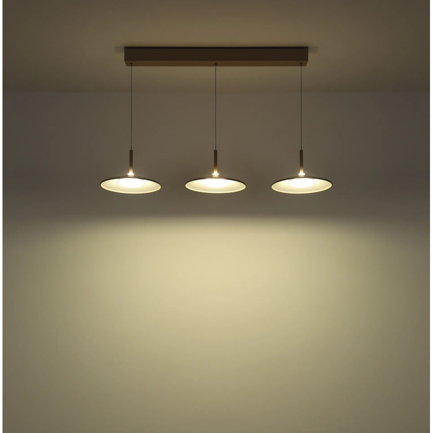 Globo - LED csillár kábelen LED/24W/230V 4000K bézs