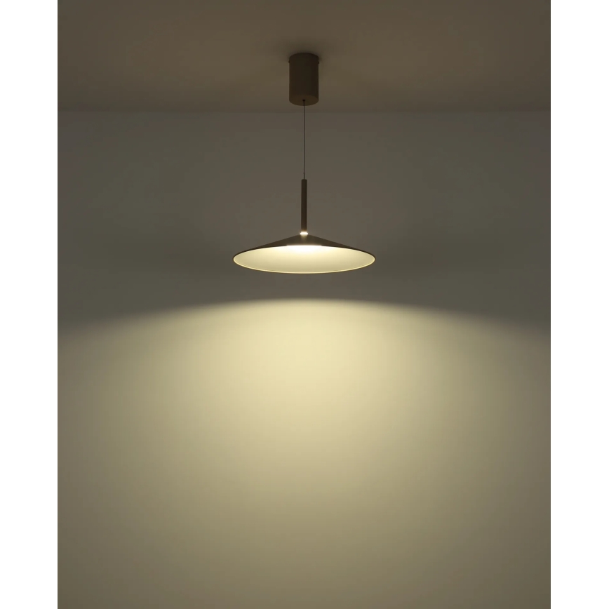 Globo - kábelre függesztett LED csillár LED/18W/230V 4000K bézs