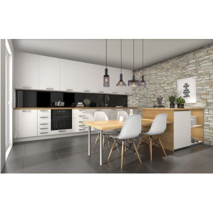 Globo - Csillár zsinóron 4xE27/60W/230V fekete