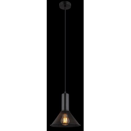 Globo - Csillár zsinóron 1xE27/60W/230V fekete