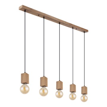 Globo 15655-5H - Csillár zsinóron ERNA 5xE27/60W/230V