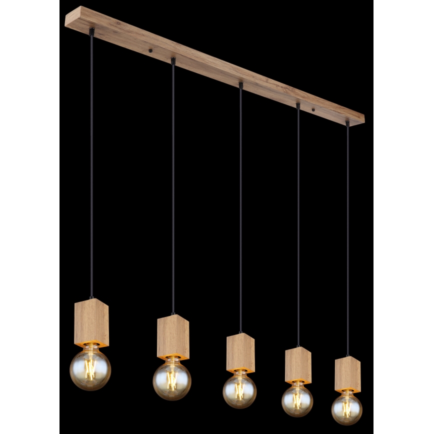 Globo 15655-5H - Csillár zsinóron ERNA 5xE27/60W/230V