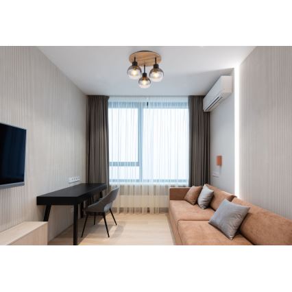 Globo - Felületre szerelhető csillár  3xE27/40W/230V