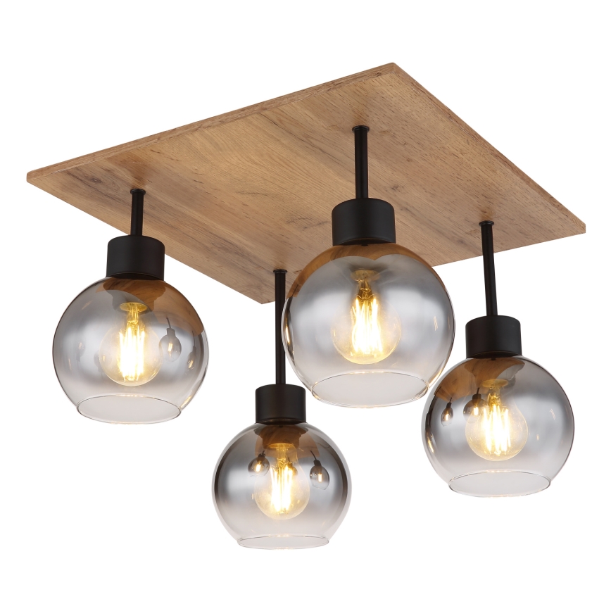 Globo - Felületre szerelhető csillár 4xE27/40W/230V