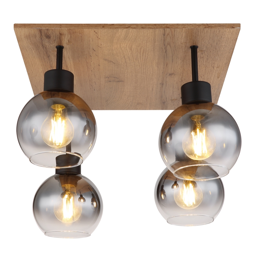 Globo - Felületre szerelhető csillár 4xE27/40W/230V