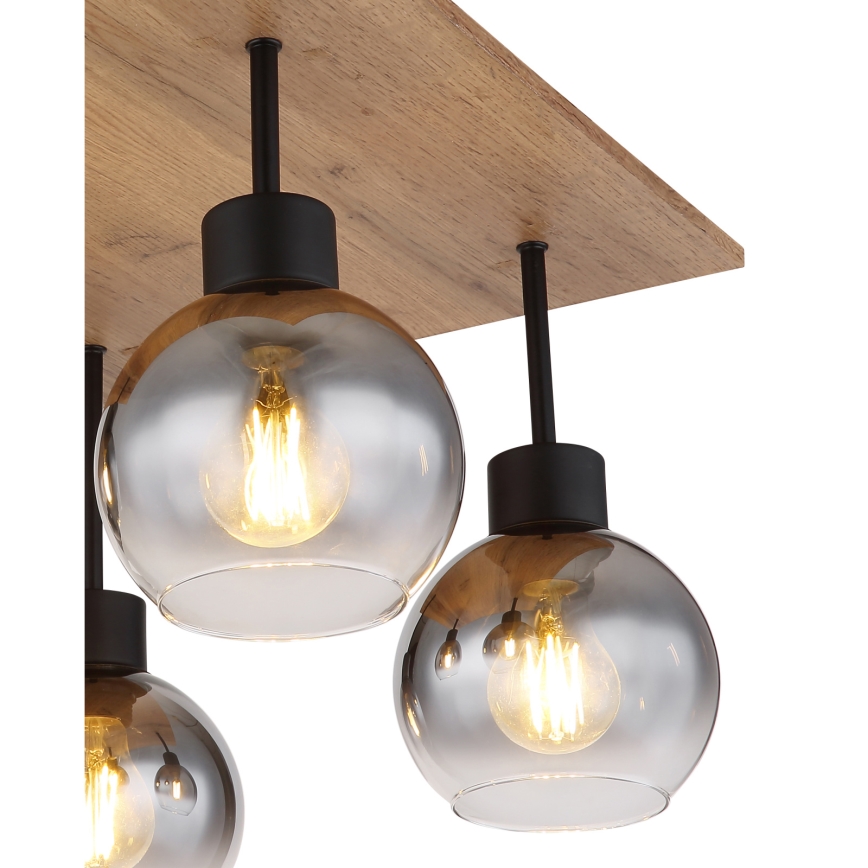 Globo - Felületre szerelhető csillár 4xE27/40W/230V
