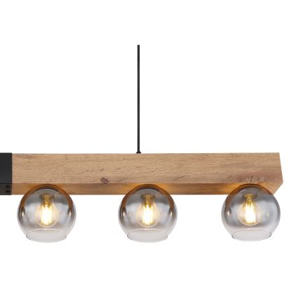 Globo - Kábelen függesztett csillár 6xE27/40W/230V