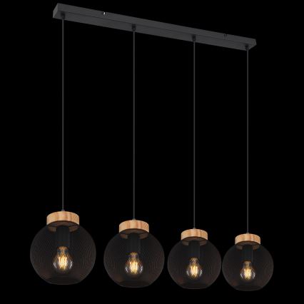 Globo - Kábeles függeszték 4xE27/40W/230V