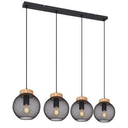 Globo - Kábeles függeszték 4xE27/40W/230V