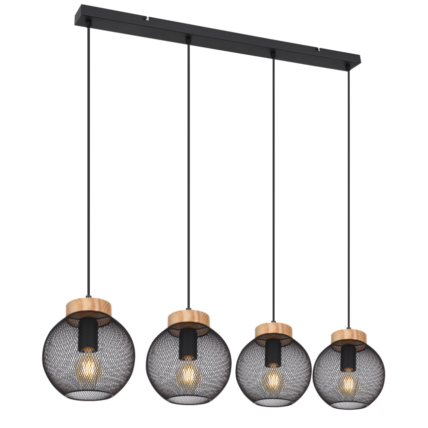 Globo - Kábeles függeszték 4xE27/40W/230V