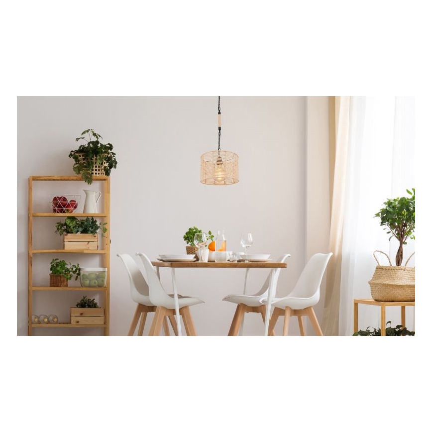 Globo - Csillár láncon 1xE27/60W/230V