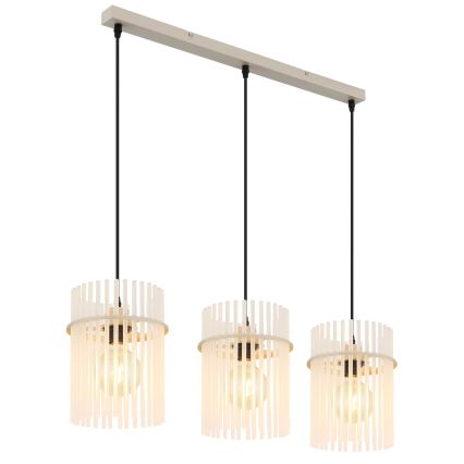Globo - Kábelre függesztett csillár 3x E27/60W/230V