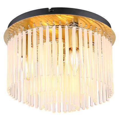 Globo - Mennyezeti lámpa 5xE14/40W/230V, átmérő 32 cm, aranyszínű